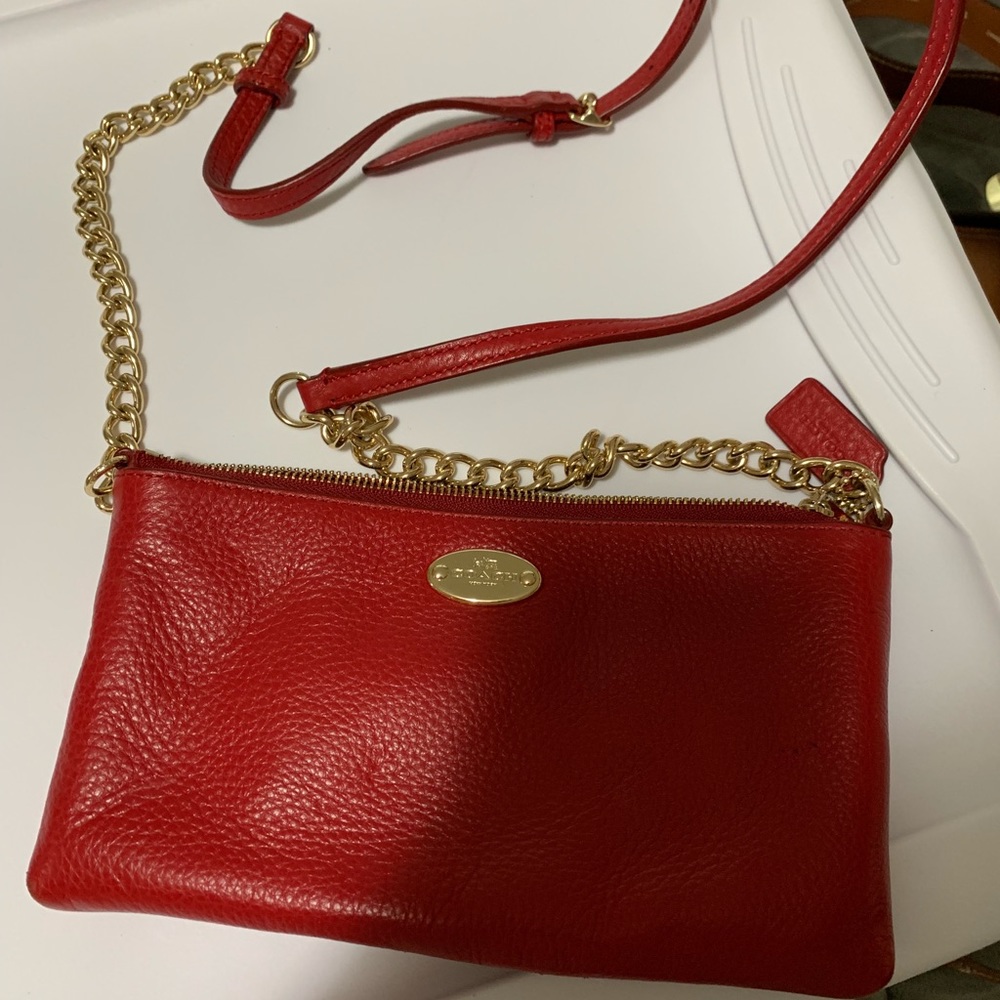 Coach cross body purse new condition